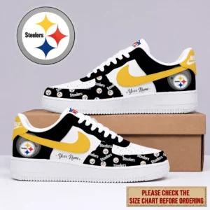 Limited Edition – Customized NFL Pittsburgh Steelers Af1 Shoes
