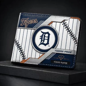 Limited Edition – Customized MLB Detroit Tigers Leather Wallet