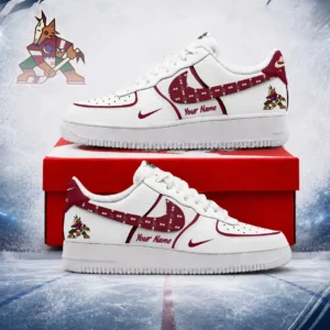 Limited Edition – Customized NHL Arizona Coyotes Af1 Shoes