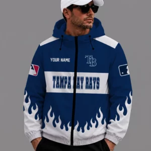 Limited Edition – Customized MLB Tampa Bay Rays Windbreaker Jacket
