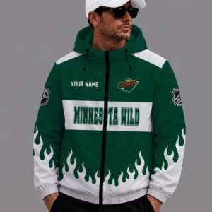 Limited Edition – Customized NHL Minnesota Wild Windbreaker Jacket