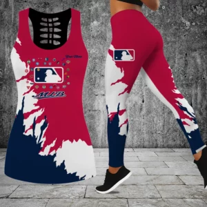 Limited Edition – Customized MLB All Teams Hollow Tank Top & Leggings Set
