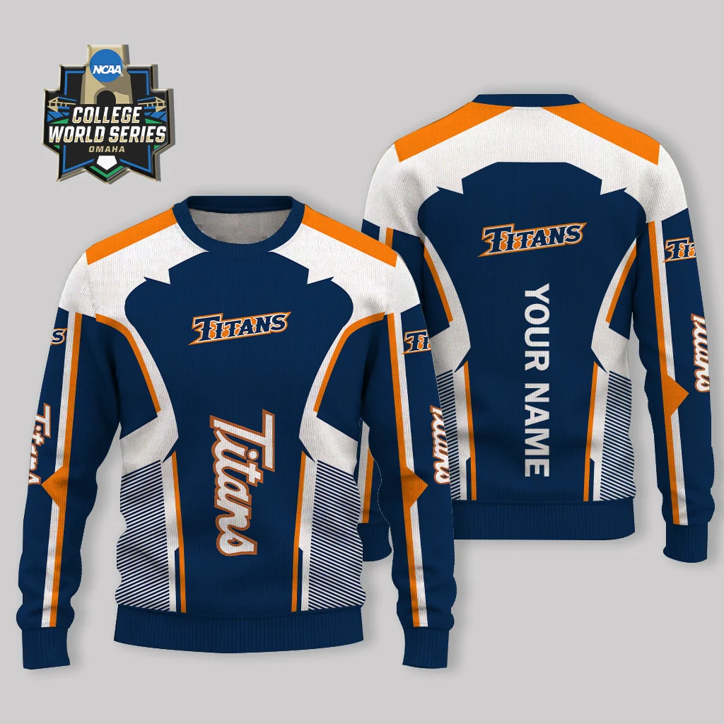 Limited Edition – Customized NCAA Cal State Fullerton Titans Ugly Sweater
