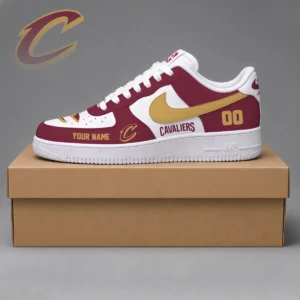 Limited Edition – Customized NBA Cleveland Cavaliers Af1 Sneakers
