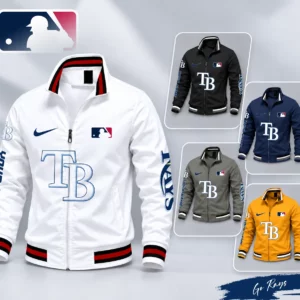 Limited Edition – Customized MLB Tampa Bay Rays Multicolor Men’s Casual Jacket