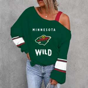 Limited Edition – Customized NHL Minnesota Wild Drop Shoulder Sweatshirt