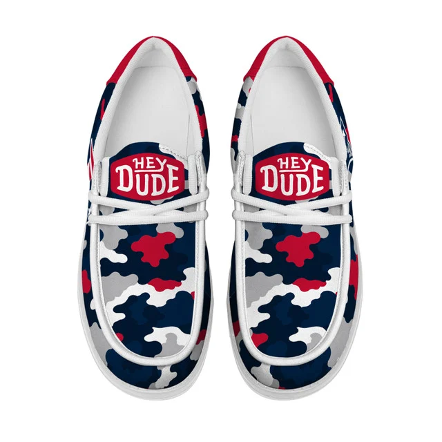 Limited Edition – Customized NFL New England Patriots Loafer Shoes - Image 2