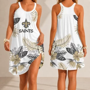 Limited Edition – Customized NFL New Orleans Saints Camisole Dress