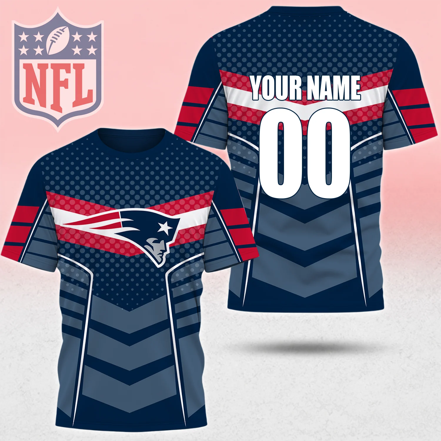 Limited Edition – Customized NFL New England Patriots Unisex T-Shirt