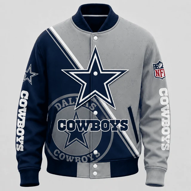 Limited Edition – Customized NFL Dallas Cowboys Satin Varsity & Baseball Jacket