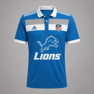 Limited Edition – Customized NFL Detroit Lions Polo Shirt