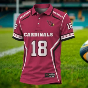 Limited Edition – Customized NFL Arizona Cardinals Polo Shirt