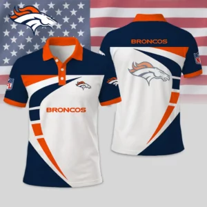 Limited Edition – Customized NFL Denver Broncos Polo Shirt