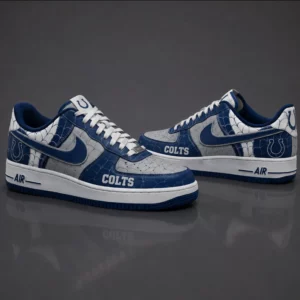 Limited Edition – Customized NFL Indianapolis Colts X Spider Air force 1 Shoes