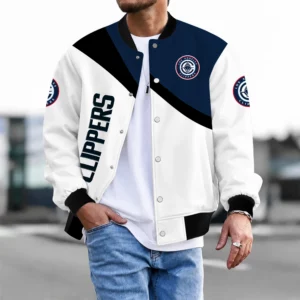 Limited Edition – Customized NBA Los Angeles Clippers Baseball Jacket, Satin Varsity Jacket