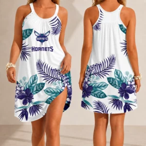 Limited Edition – Customized NBA Charlotte Hornets Camisole Dress