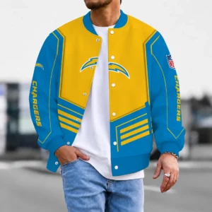 Limited Edition – Customized NFL Los Angeles Chargers Satin Varsity & Baseball Jacket