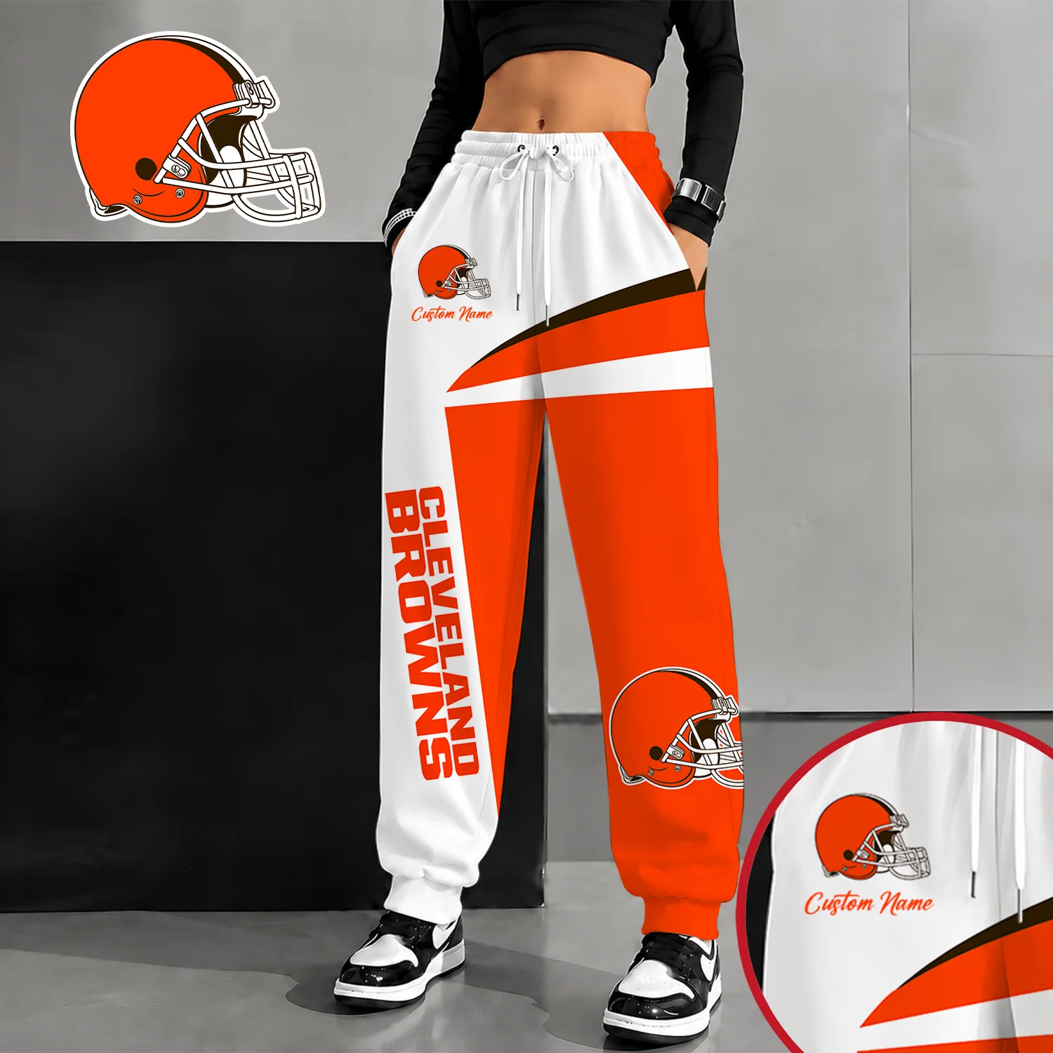 Limited Edition – Customized NFL Cleveland Browns Sweatpants