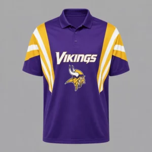 Limited Edition – Customized NFL Minnesota Vikings Polo Shirt
