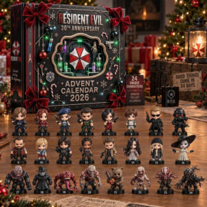 Resident Evil 30th Anniversary Advent Calendar 2026 Christmas Countdown Gift For Bestie – THW