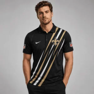 Limited Edition – Customized NFL New Orleans Saints Polo Shirt