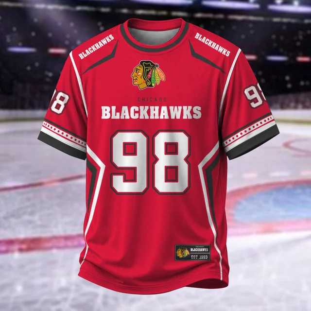 Limited Edition – Customized NHL Chicago Blackhawks T-Shirt, Hoodie, Zip Hoodie - Image 2