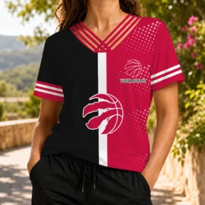 Limited Edition – Customized NBA Toronto Raptors V-Neck Shirt