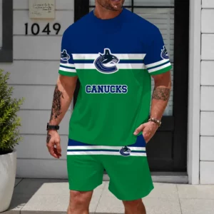 Limited Edition – Customized NHL Vancouver Canucks Unisex T-Shirt & Shorts Set