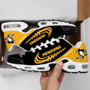 Limited Edition – Customized NHL Pittsburgh Penguins Air Max Plus Sneakers
