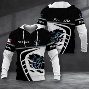 Limited Edition – Customized MLB Miami Marlins T-Shirt, Polo Shirt, Zip Polo Shirt, Sweatshirt, Hoodie & Zip Hoodie