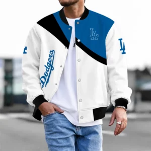Limited Edition – Customized MLB Los Angeles Dodgers Satin Varsity & Baseball Jacket