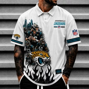 Limited Edition – Customized NFL Jacksonville Jaguars Polo Shirt