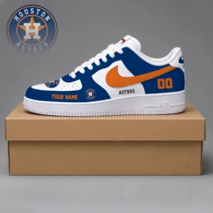 Limited Edition – Customized MLB Houston Astros Af1 Shoes