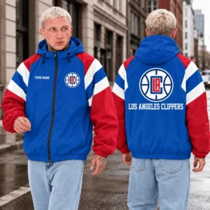 Limited Edition – Customized NBA Los Angeles Clippers Windbreaker Jacket
