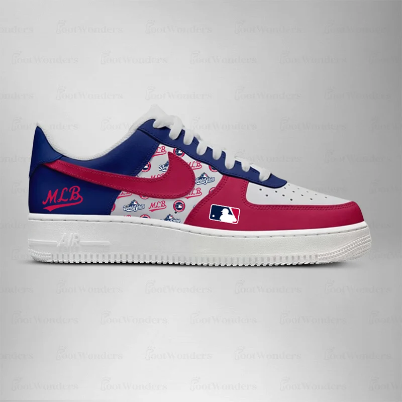 Limited Edition – Customized MLB Major League Baseball Air force 1 Shoes - Image 2