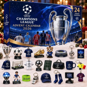 UEFA Champions League Soccer Advent Calendar 2026 24 Unique Surprises UEFA Xmas Calendar