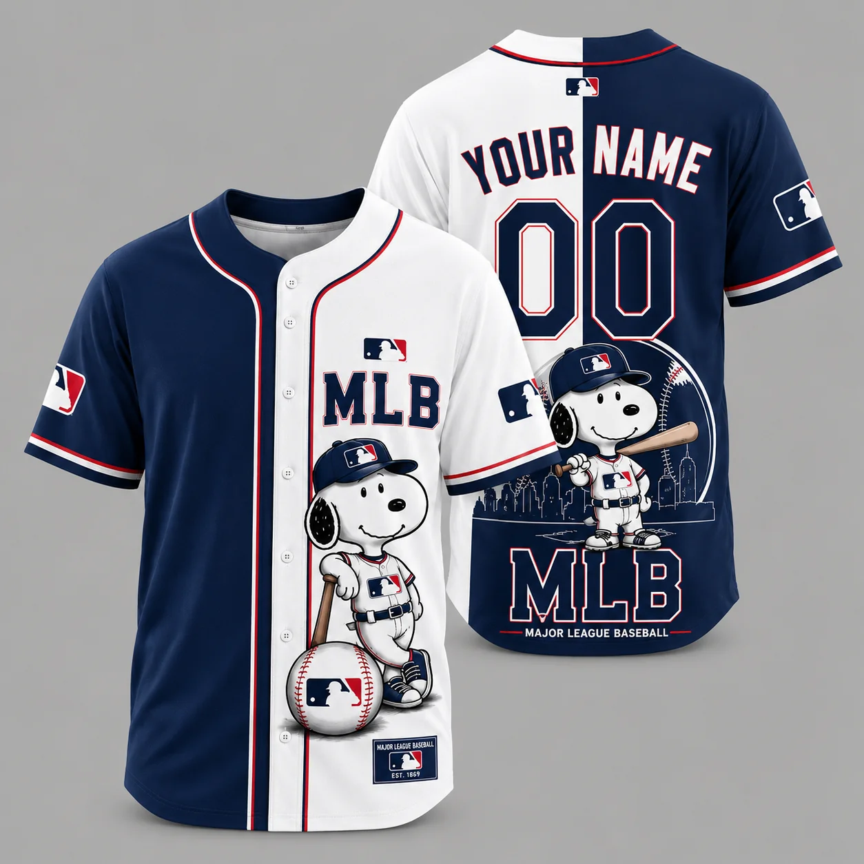 Limited Edition – Customized MLB Major League Baseball Baseball Jersey - Image 2