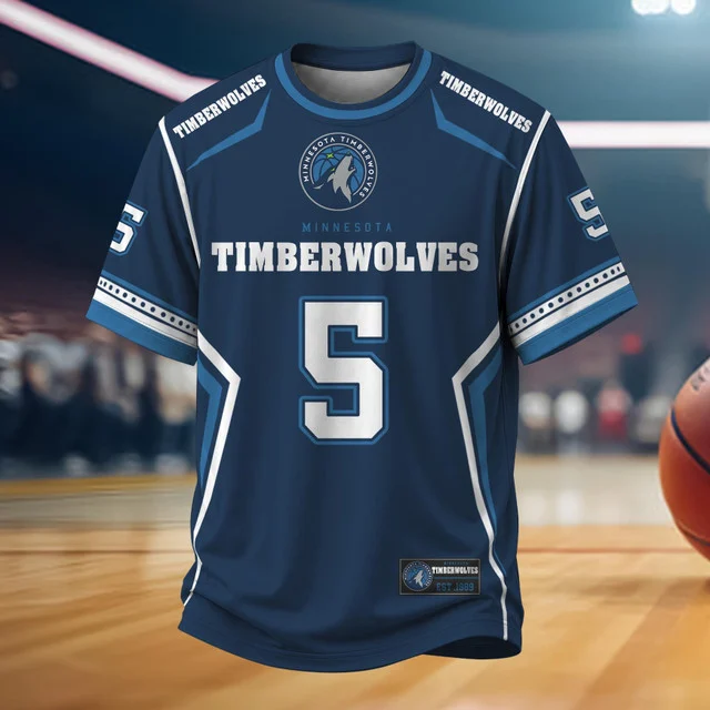 Limited Edition – Customized NBA Minnesota Timberwolves T-Shirt, Hoodie, Zip Hoodie - Image 2