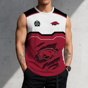 Limited Edition – New Customized NCAA Arkansas Razorbacks Men’s Gym Shirt