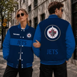 Limited Edition – Customized NHL Winnipeg Jets Satin Varsity Jacket & Baseball Jacket