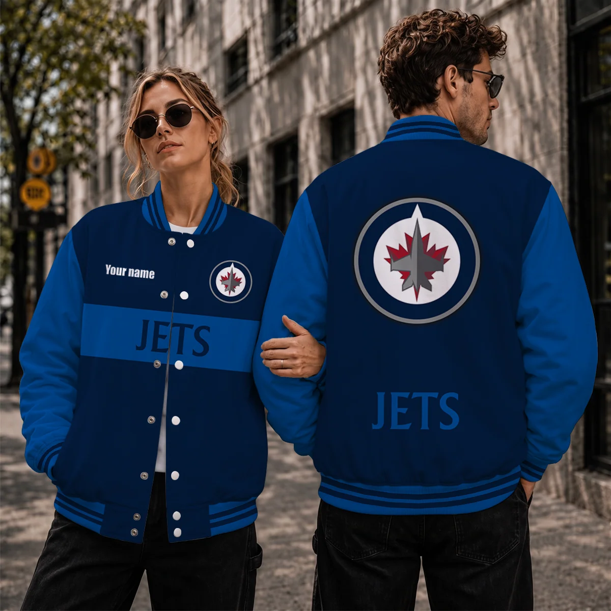 Limited Edition – Customized NHL Winnipeg Jets Satin Varsity Jacket & Baseball Jacket