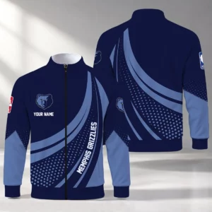 Limited Edition – Customized NBA Memphis Grizzlies Stand Collar Jacket