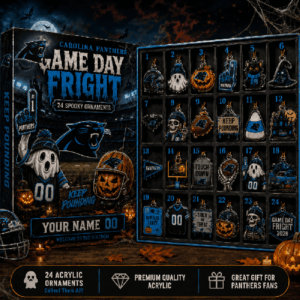 Custom Carolina Panthers Halloween Blind Box Advent Calendar 2026 Panthers Halloween Merch