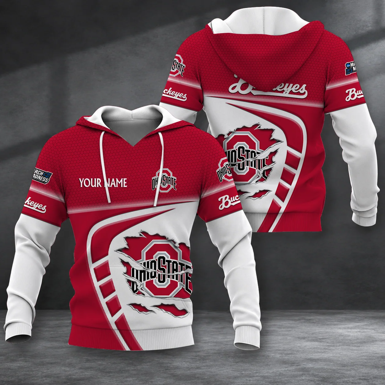 Limited Edition – Customized NCAA Ohio State Buckeyes T-Shirt, Polo Shirt, Zip Polo Shirt, Sweatshirt, Hoodie & Zip Hoodie