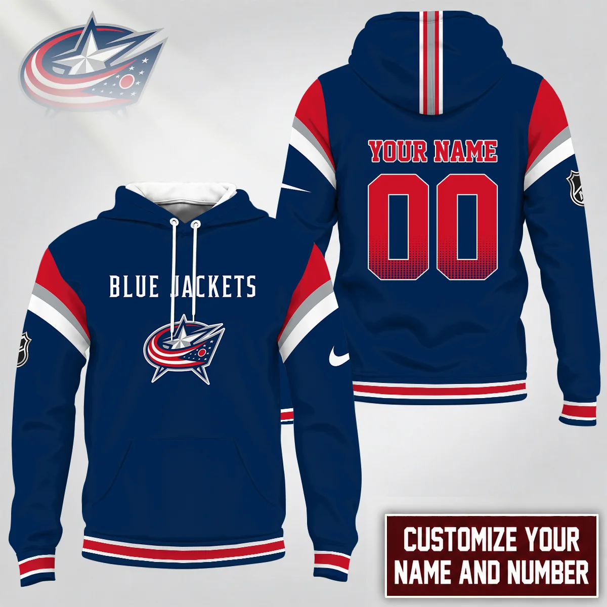 Limited Edition – Customized NHL Columbus Blue Jackets T-Shirt, Hoodie, Zip Hoodie
