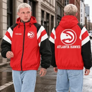 Limited Edition – Customized NBA Atlanta Hawks Windbreaker Jacket