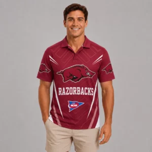 Limited Edition – Customized NCAA Arkansas Razorbacks Polo Shirt