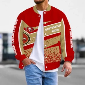 Limited Edition – Customized NFL San Francisco 49Ers Satin Varsity & Baseball Jacket
