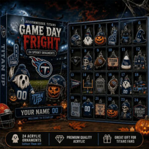 Tennessee Titans Halloween 2026 Advent Calendar Tennessee Titans Football Decor Gift Ideas