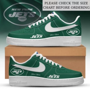 Limited Edition – Customized NFL New York Jets Af1 Shoes